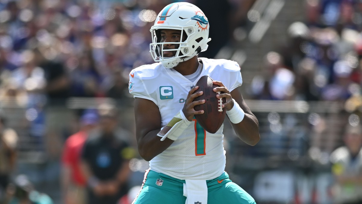 Miami Dolphins quarterback Tua Tagovailoa