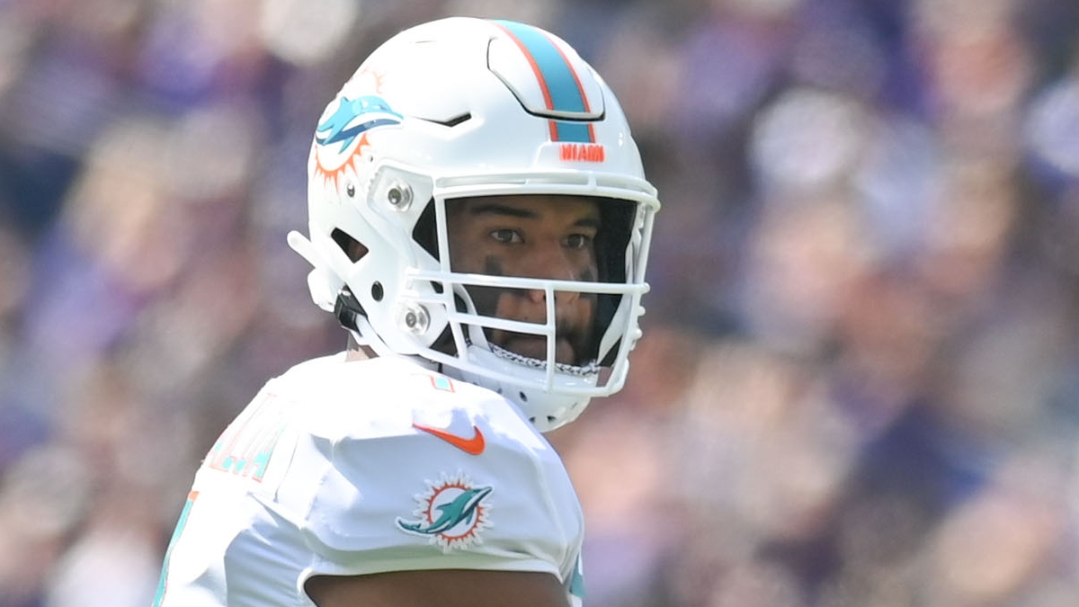 Miami Dolphins quarterback Tua Tagovailoa