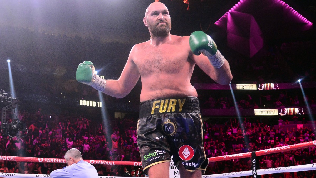 WBC, The Ring heavyweight champion Tyson Fury