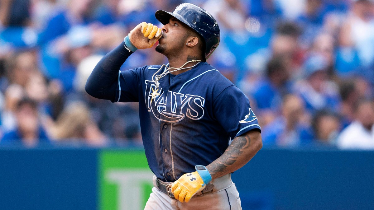 Tampa Bay Rays shortstop Wander Franco