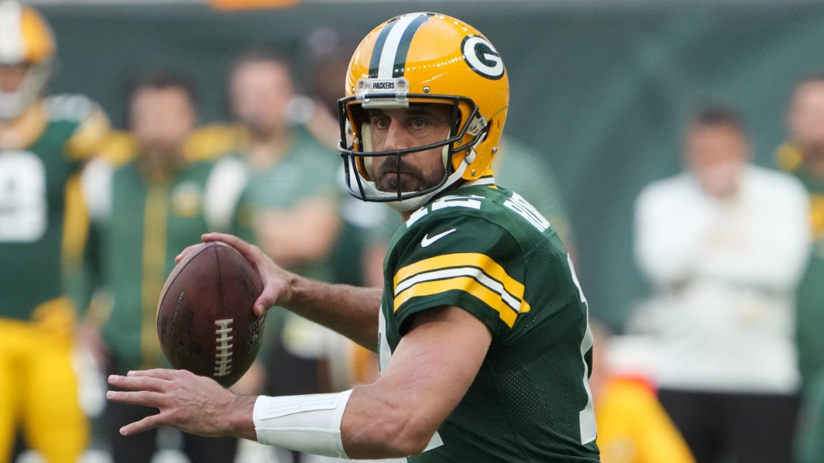 Green Bay Packers quarterback Aaron Rodgers