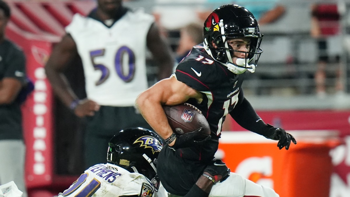 NFL wide receiver Andy Isabella
