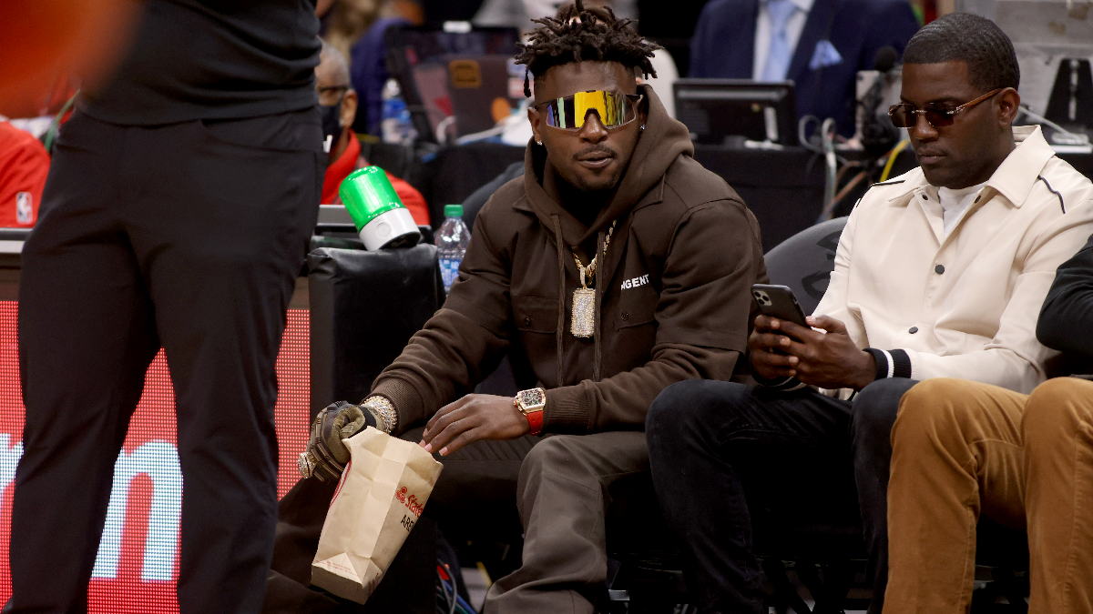 NFL wide receiver Antonio Brown