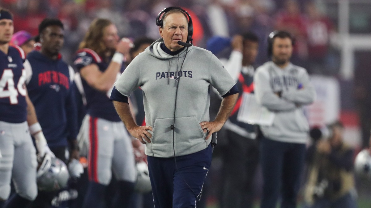 New England Patriots head coach Bill Belichick