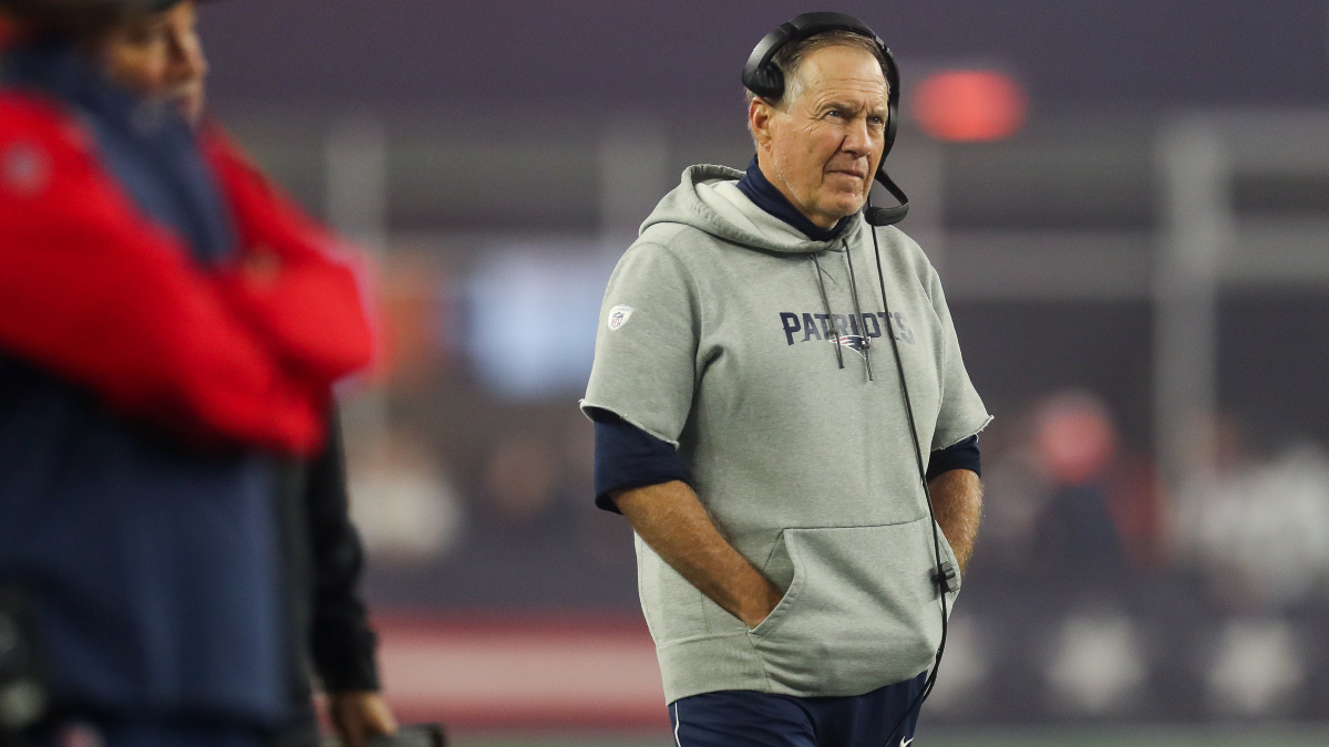 New England Patriots head coach Bill Belichick