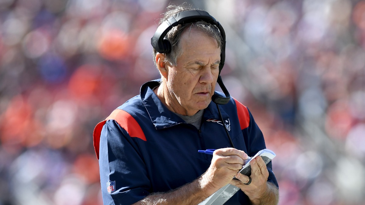 New England Patriots head coach Bill Belichick