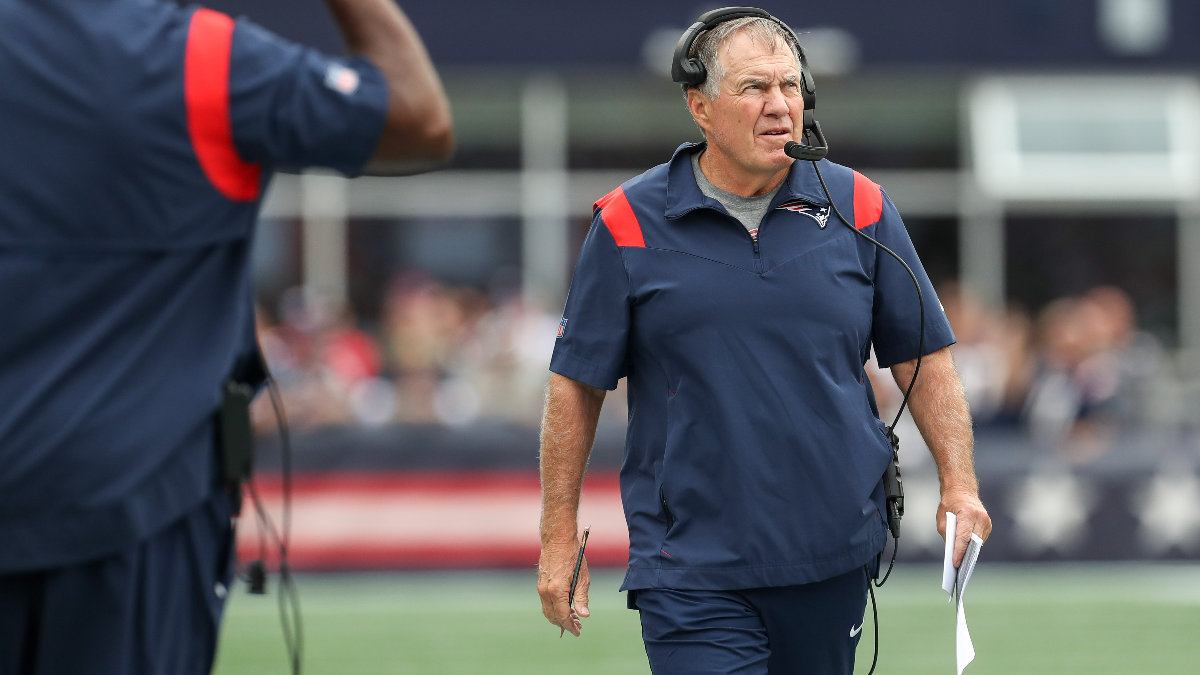 New England Patriots head coach Bill Belichick