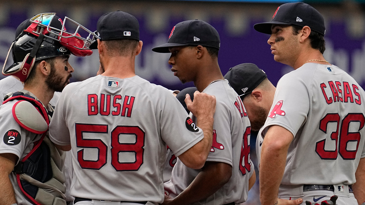 Boston Red Sox starting pitcher Brayan Bello