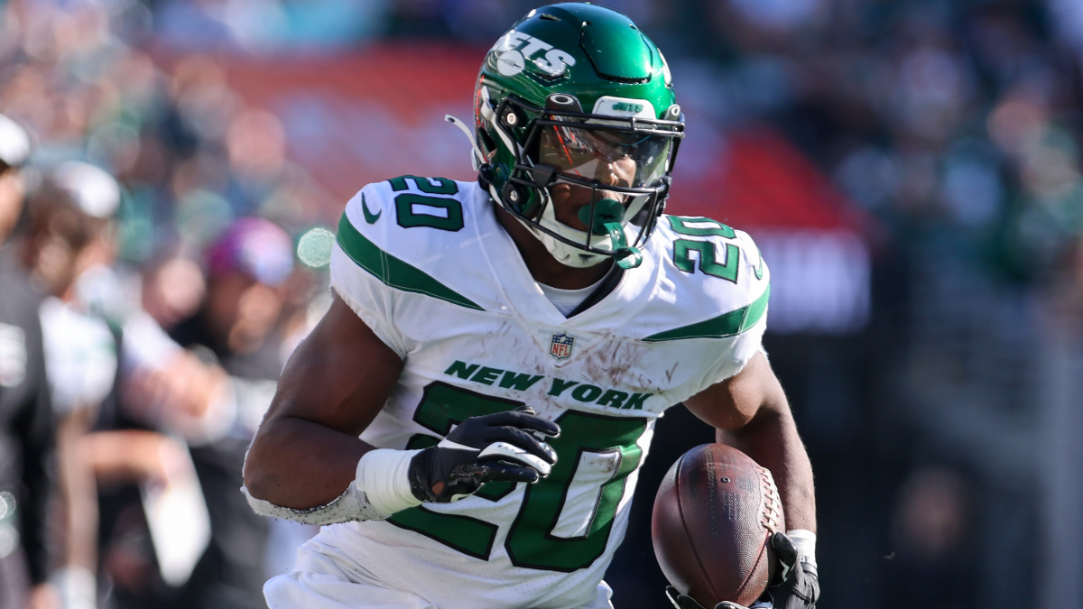 New York Jets running back Breece Hall
