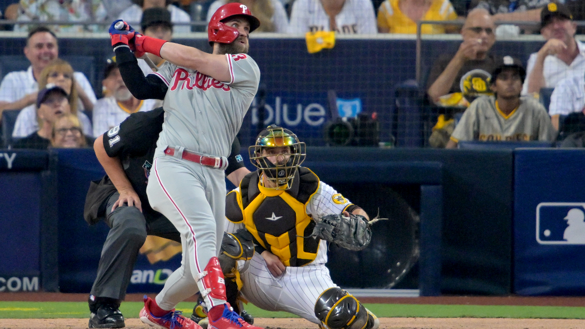 Philadelphia Phillies designated hitter Bryce Harper