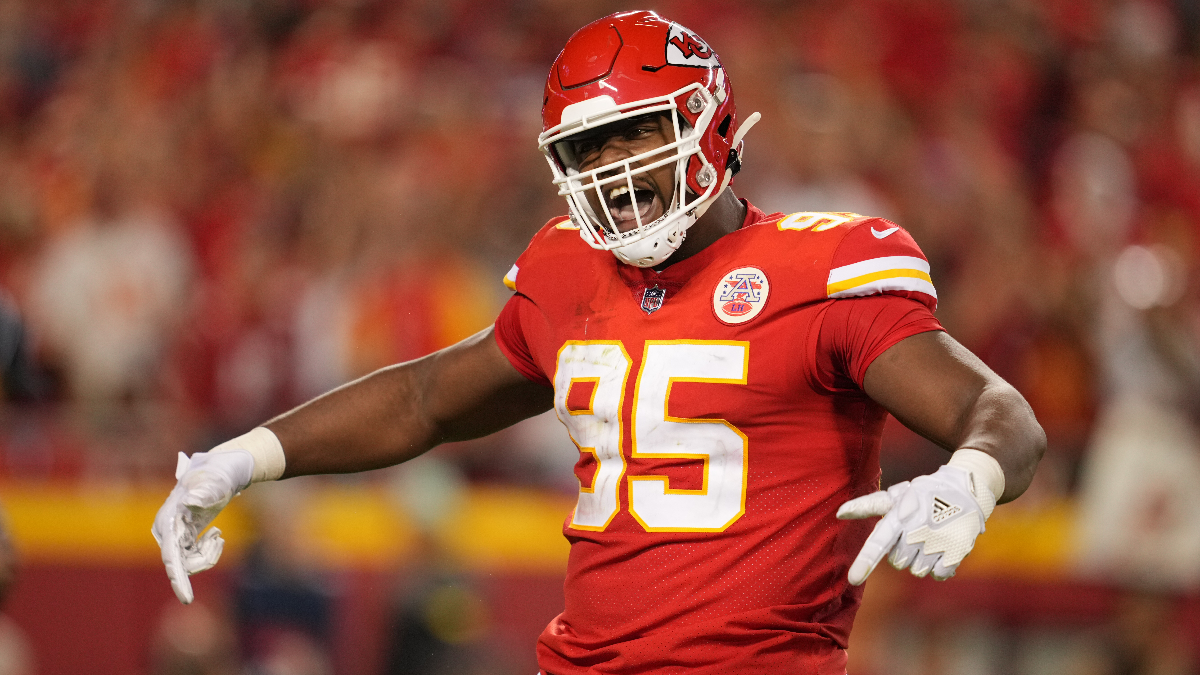 Kansas City Chiefs defensive tackle Chris Jones