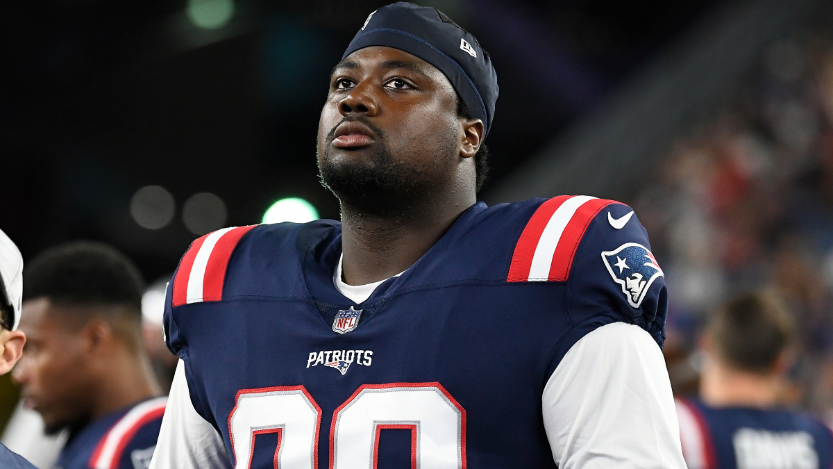 New England Patriots defensive tackle Christian Barmore