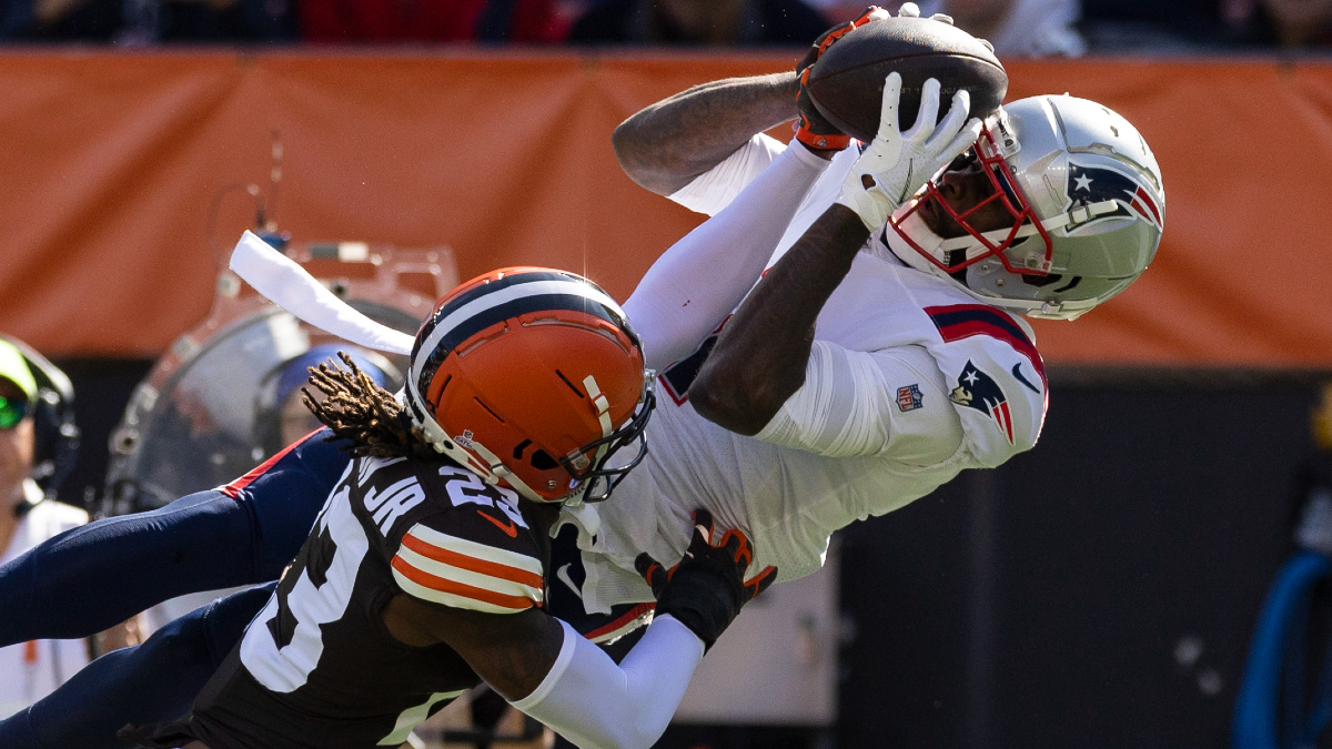 New England Patriots wide receiver DeVante Parker