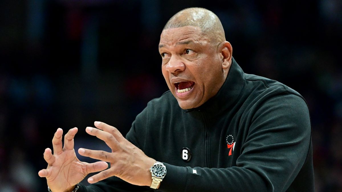 Philadelphia 76ers coach Doc Rivers