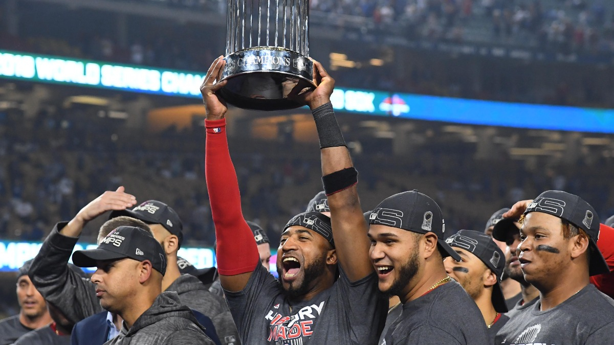 Former Boston Red Sox infielder Eduardo Núñez