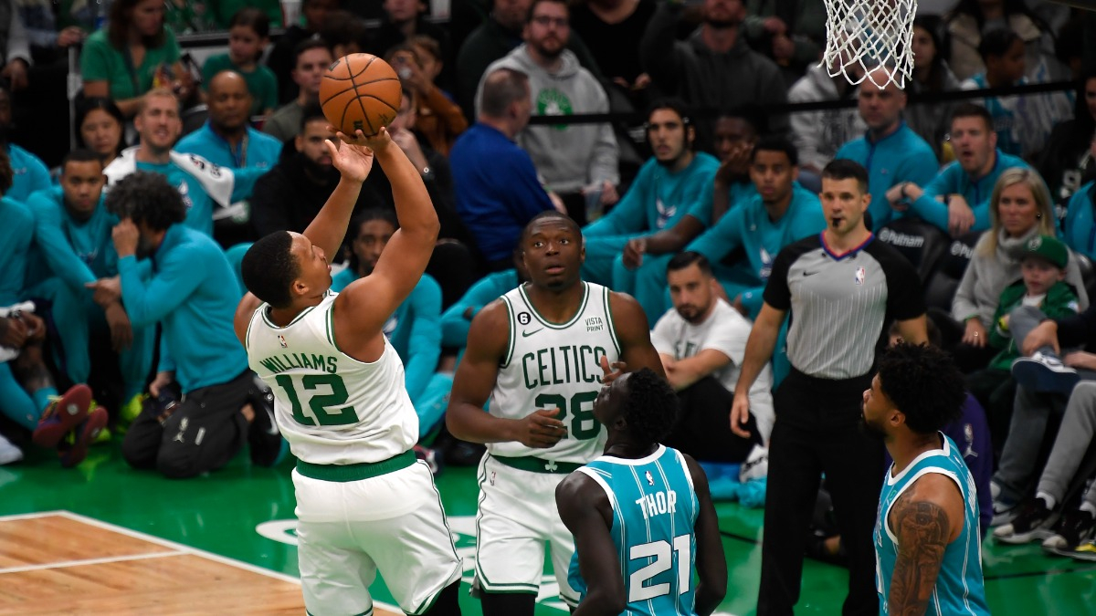 Boston Celtics forward Grant Williams