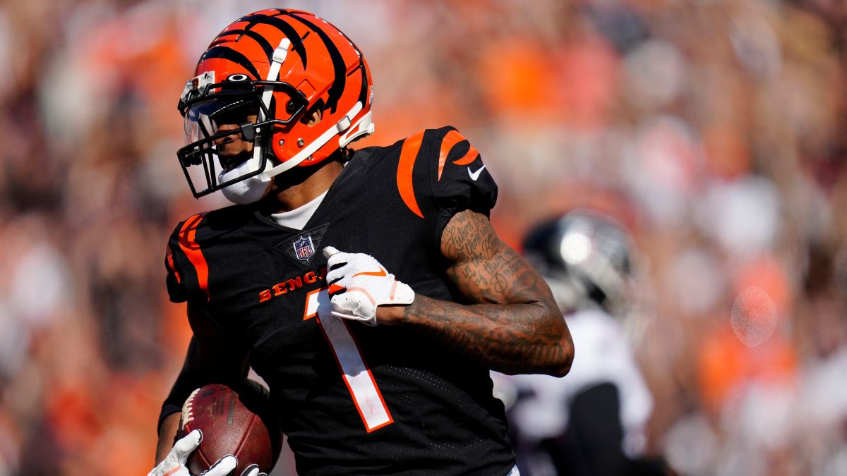 Cincinnati Bengals wide receiver Ja'Marr Chase