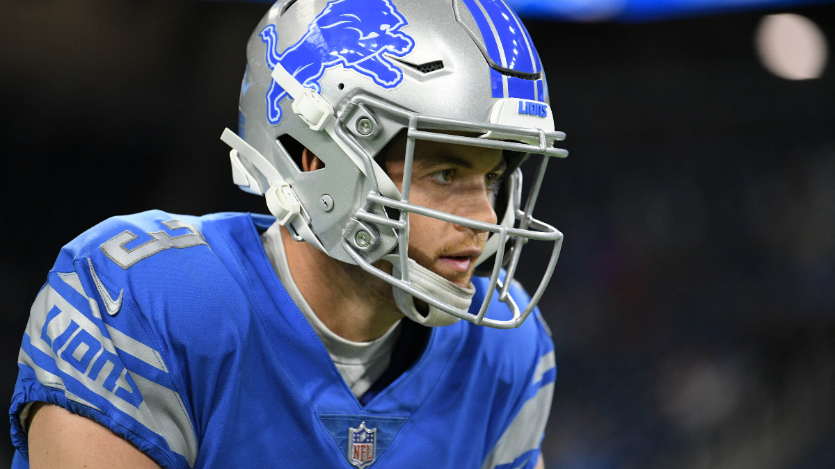 Detroit Lions punter Jack Fox