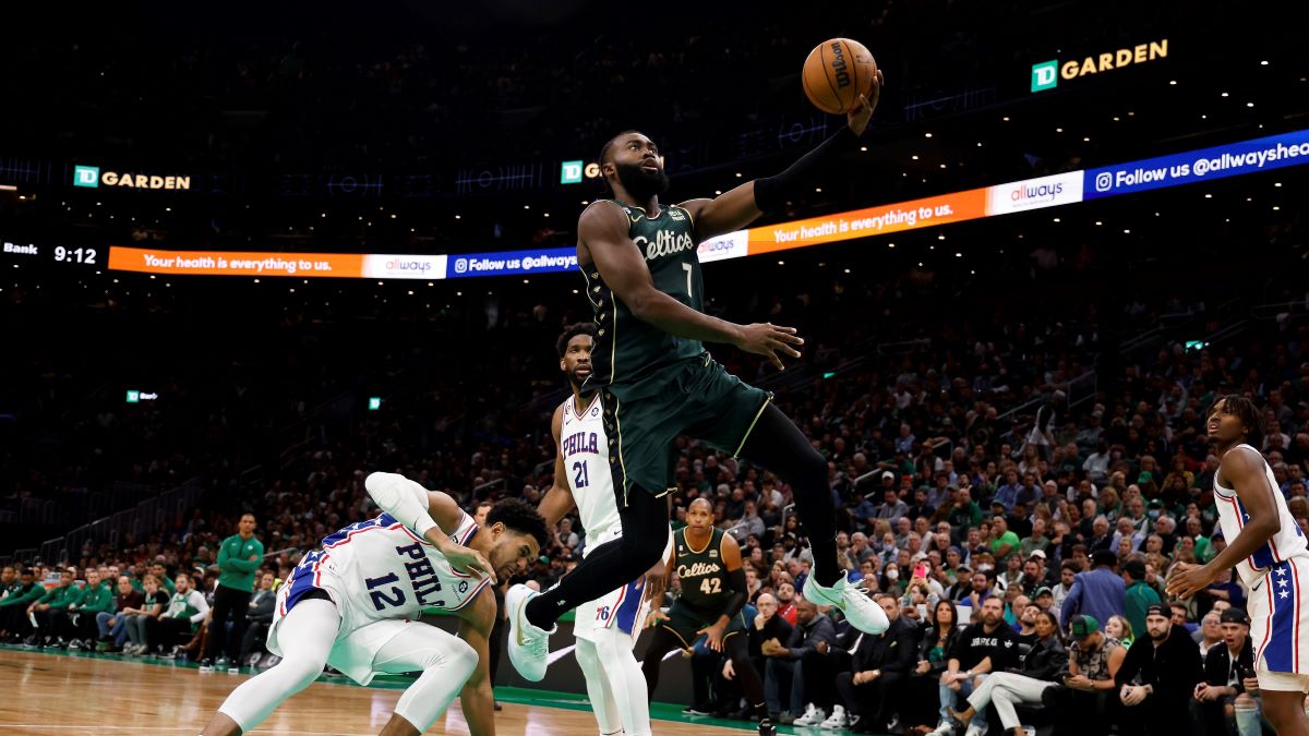 Boston Celtics guard Jaylen Brown