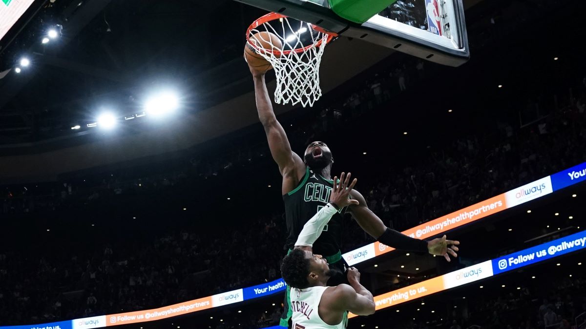 Boston Celtics guard Jaylen Brown