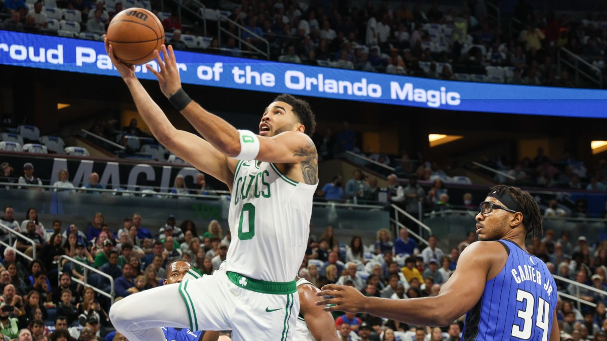 Boston Celtics forward Jayson Tatum