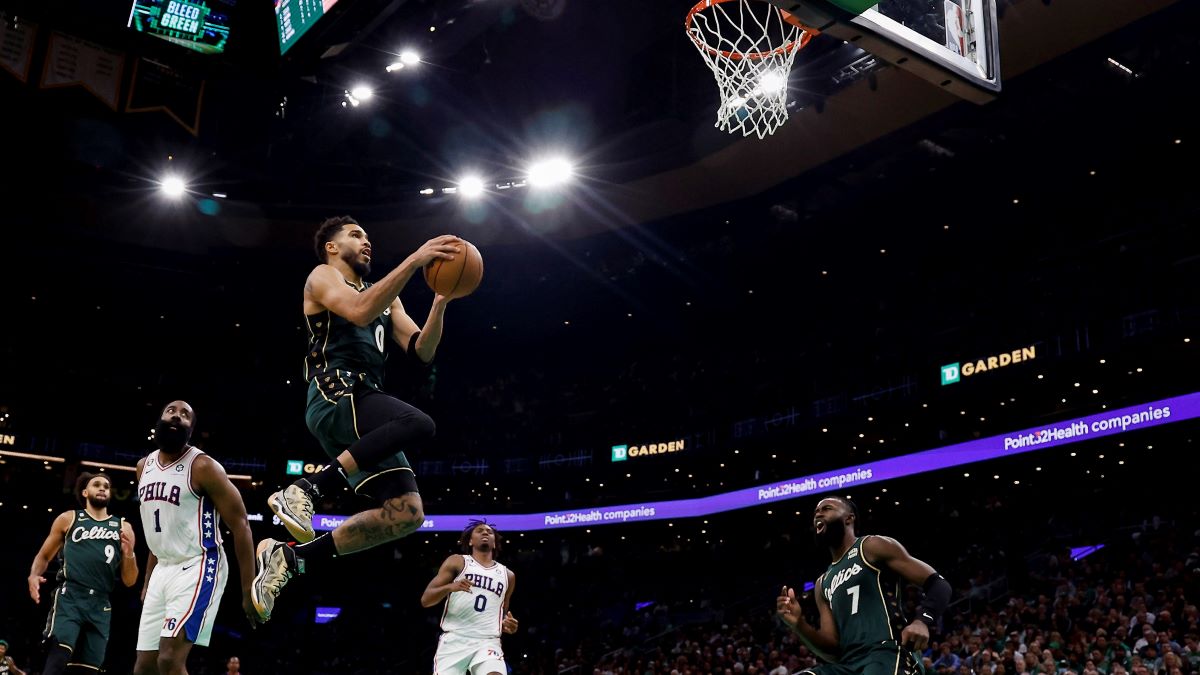Boston Celtics forward Jayson Tatum
