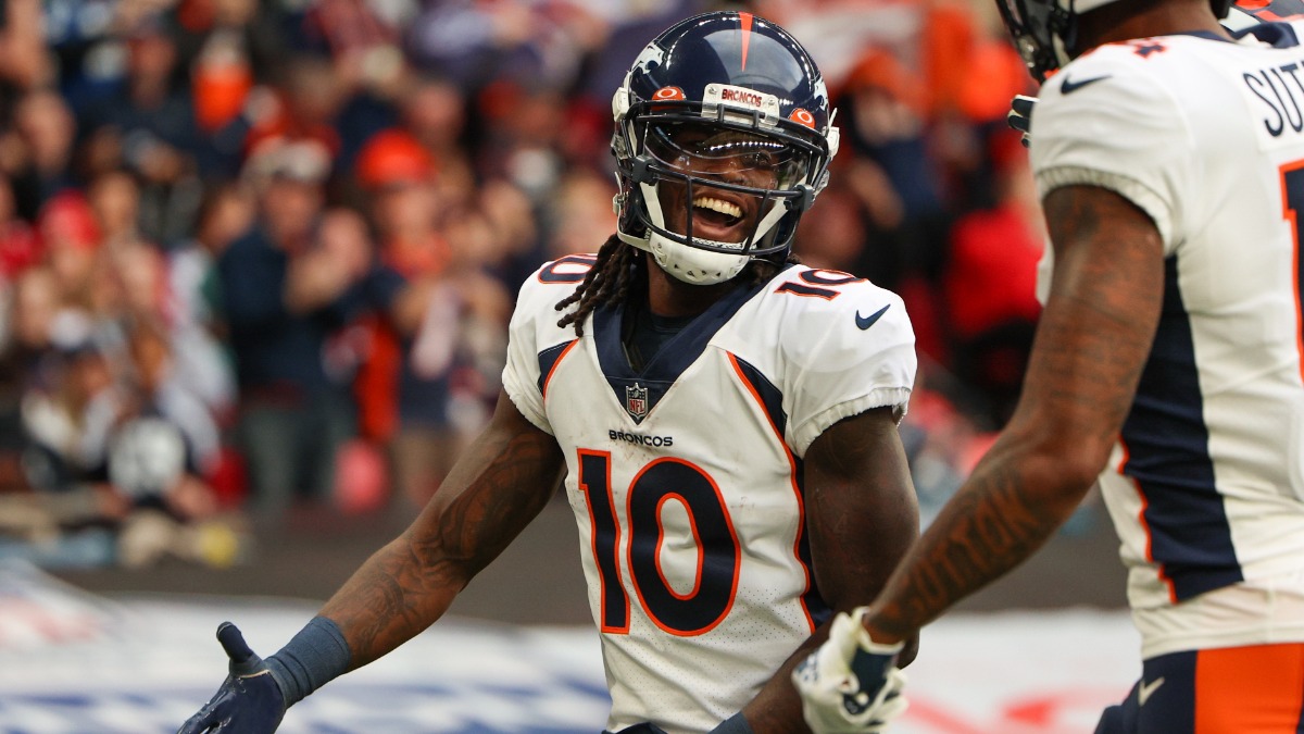 Denver Broncos wide receiver Jerry Jeudy