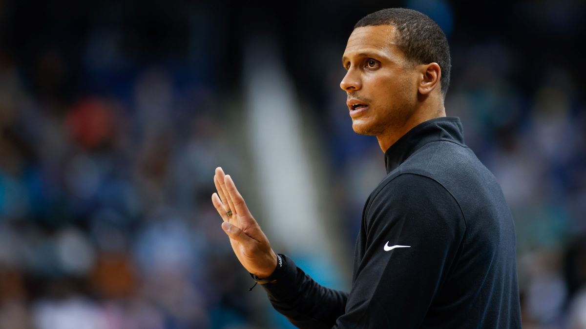 Boston Celtics interim head coach Joe Mazzulla