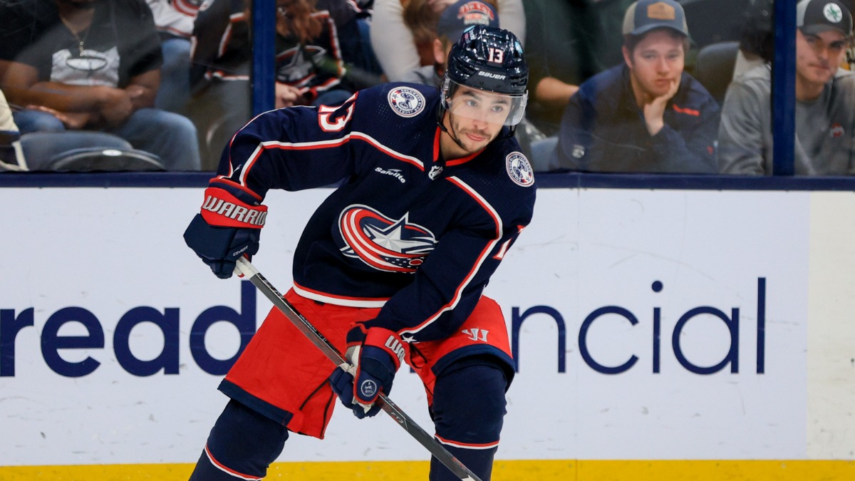 Columbus Blue Jackets forward Johnny Gaudreau
