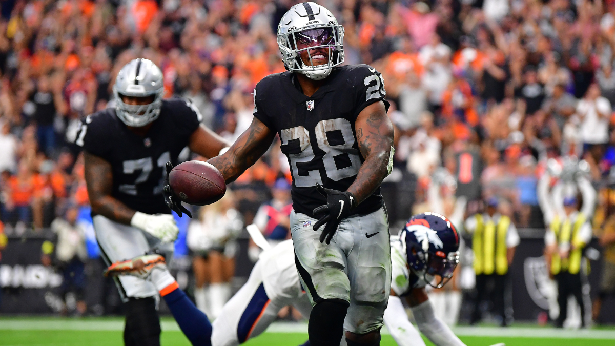 Las Vegas Raiders running back Josh Jacobs