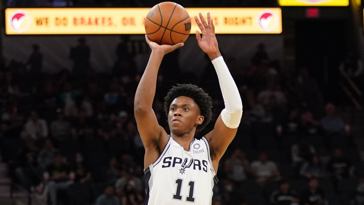 Former San Antonio Spurs guard Josh Primo