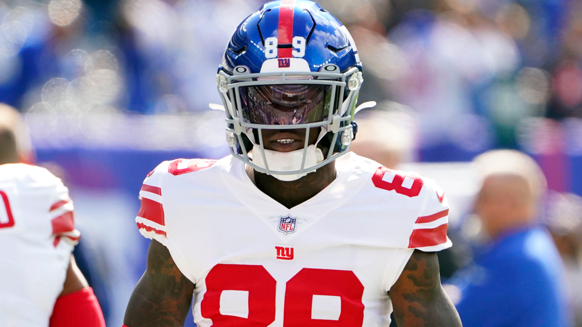 New York Giants wide receiver Kadarius Toney