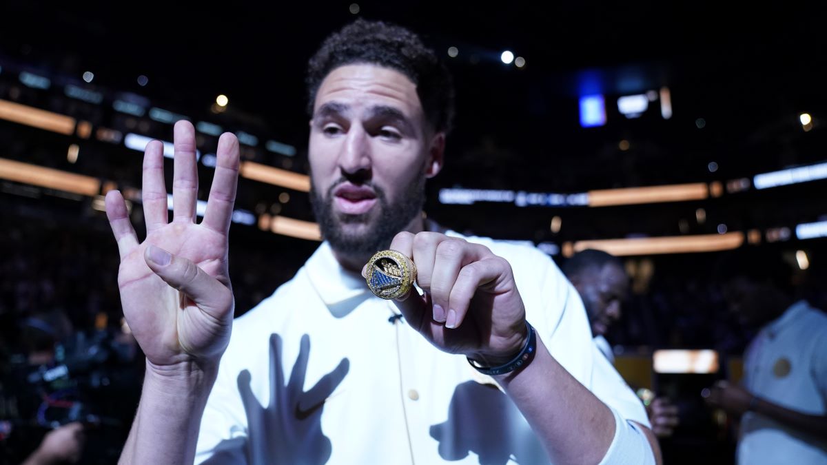 Golden State Warriors forward Klay Thompson