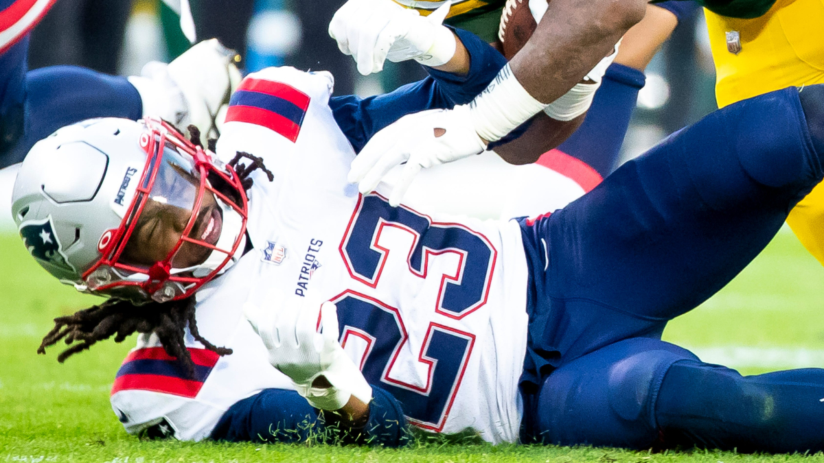 New England Patriots safety Kyle Dugger