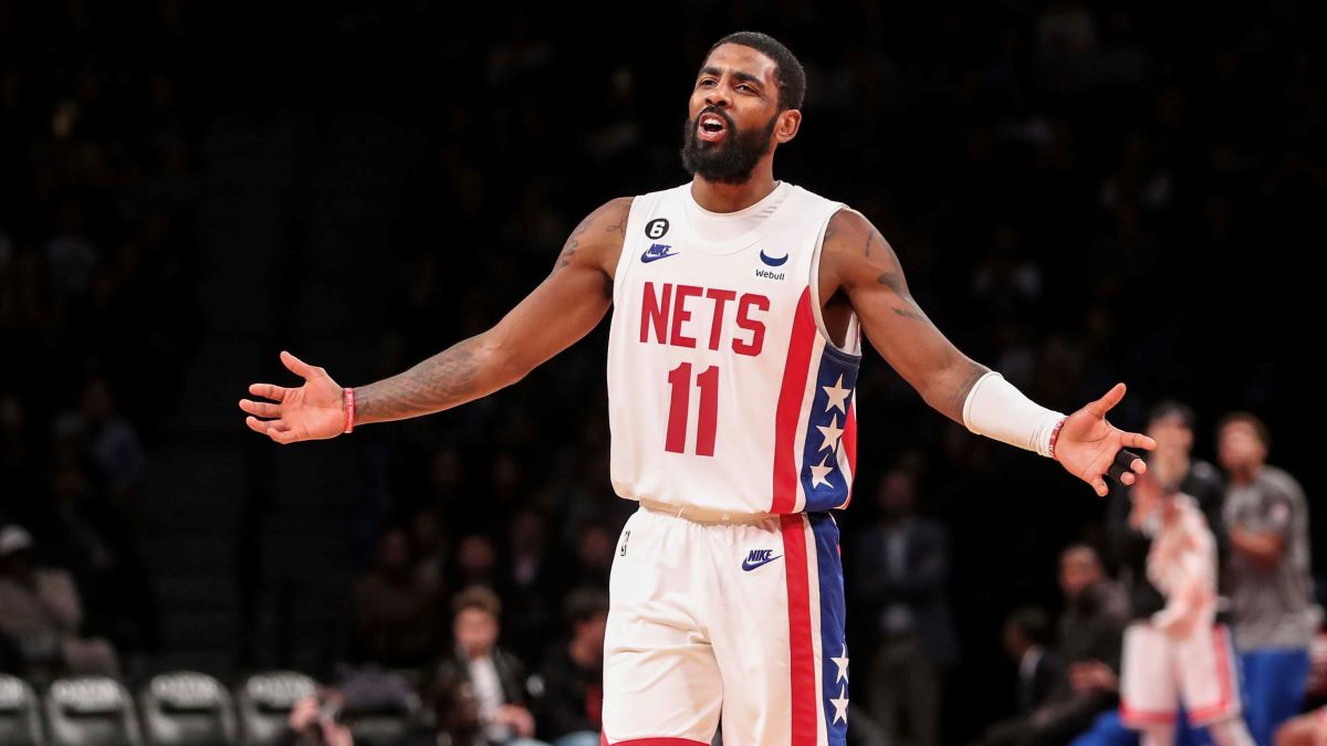 Brooklyn Nets guard Kyrie Irving