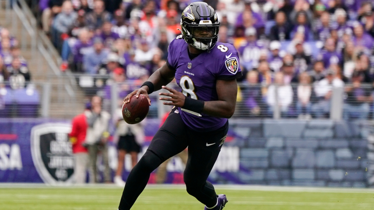 Baltimore Ravens quarterback Lamar Jackson