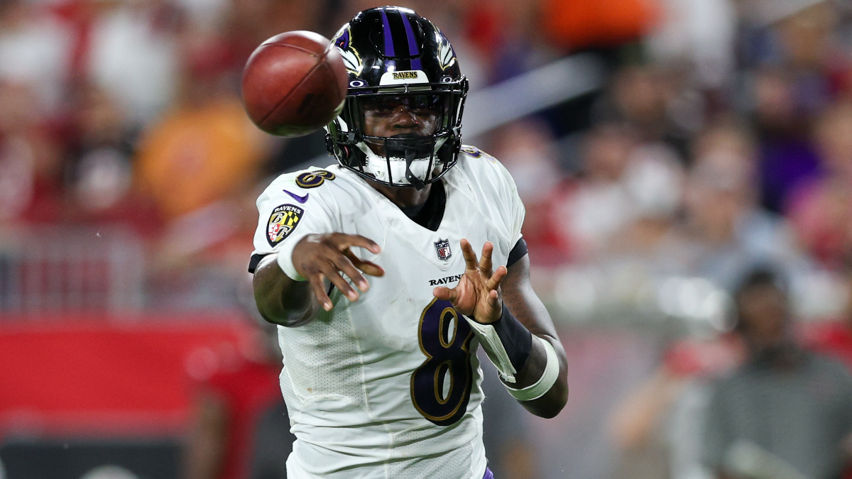 Baltimore Ravens quarterback Lamar Jackson