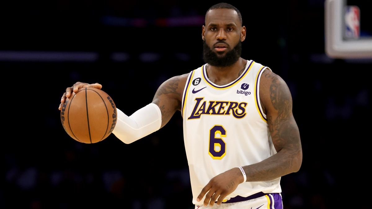 Los Angeles Lakers forward LeBron James