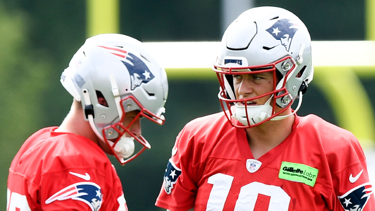 New England Patriots quarterback Mac Jones