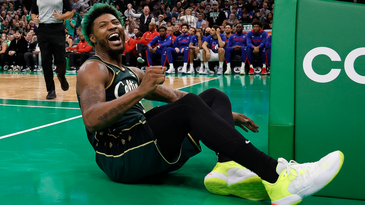 Boston Celtics guard Marcus Smart