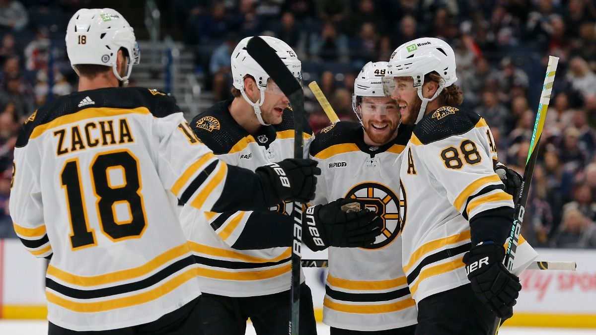 Boston Bruins defenseman Matt Grzelcyk