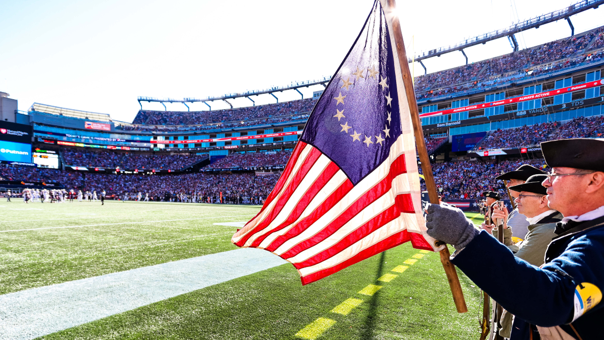 New England Patriots flag
