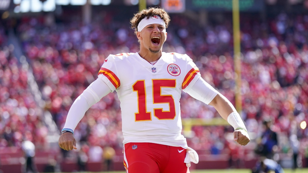 Kansas City Chiefs quarterback Patrick Mahomes