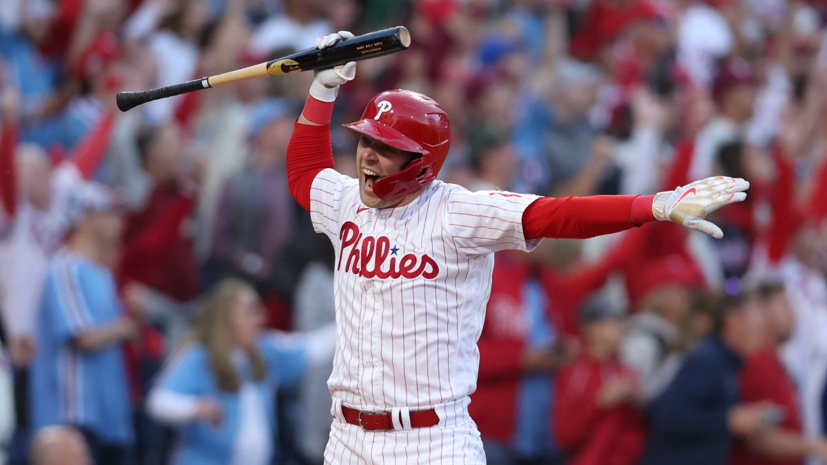 Philadelphia Phillies first baseman Rhys Hoskins