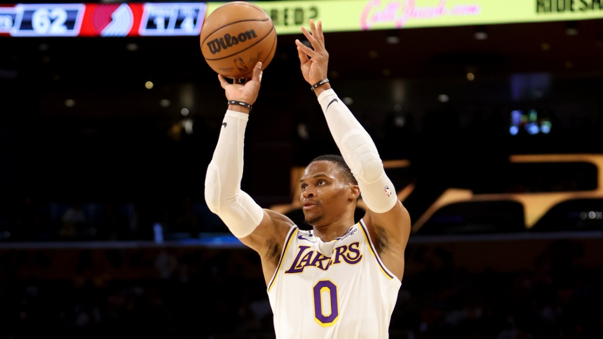 Los Angeles Lakers guard Russell Westbrook
