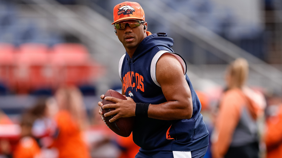 Denver Broncos quarterback Russell Wilson
