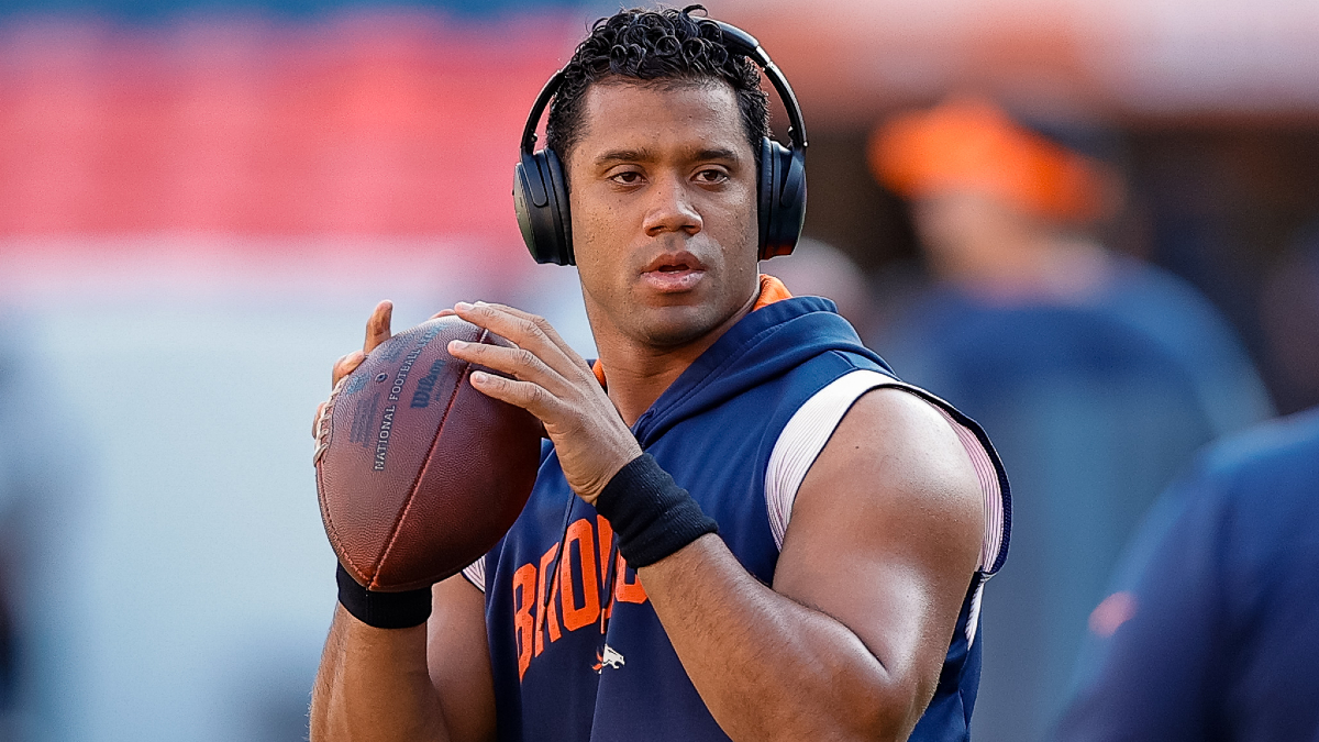 Denver Broncos quarterback Russell Wilson
