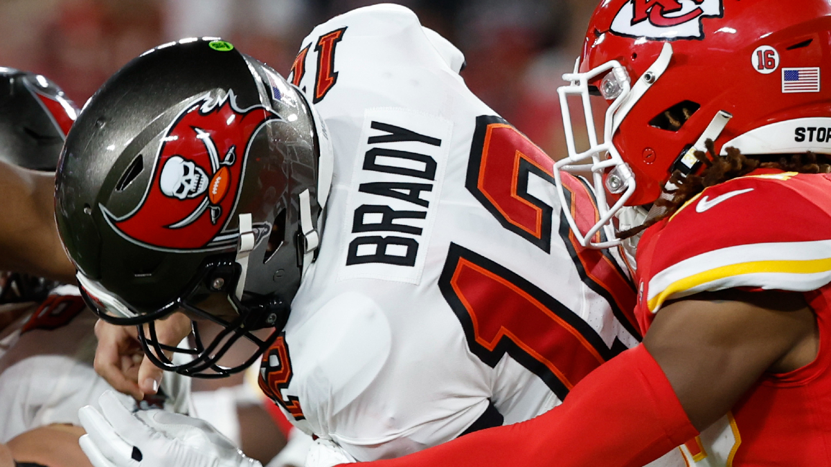 Tampa Bay Buccaneers quarterback TOm Brady