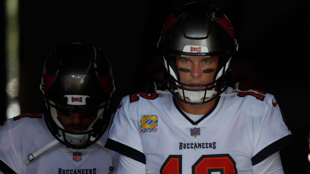 Tampa Bay Buccaneers quarterback Tom Brady