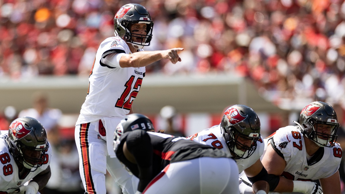 Tampa Bay Buccaneers quarterback Tom Brady